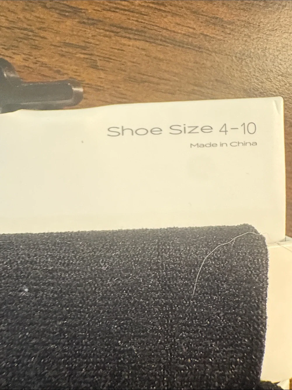 Tahari Black Trouser Socks - 6 Pack